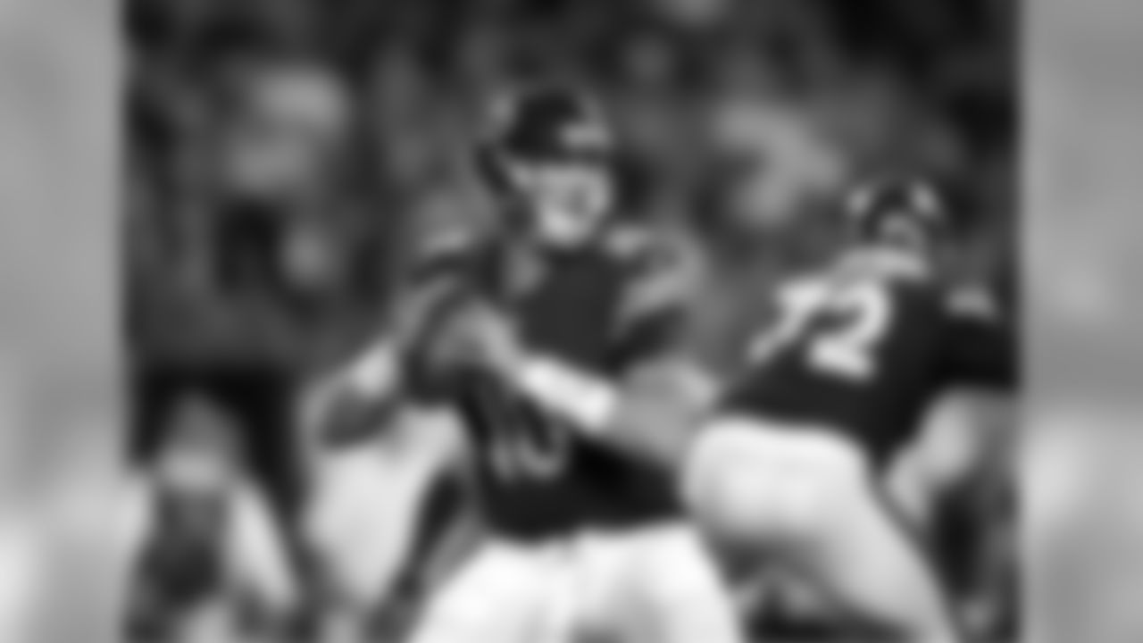 QB Mitchell Trubisky has started only six NFL games, but has shown promise during his rookie season. He has thrown four touchdowns so far in 2017.