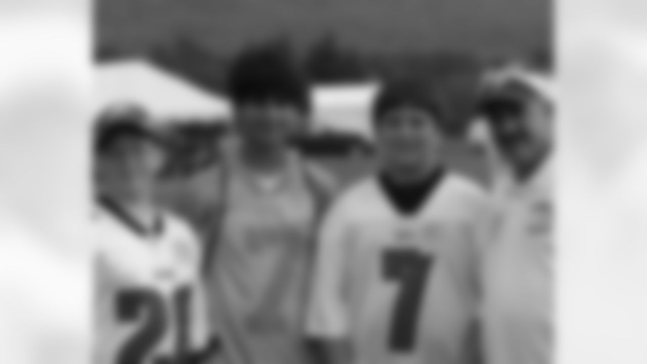 Mike O'Drain and Co. celebrated a birthday with a visit to camp