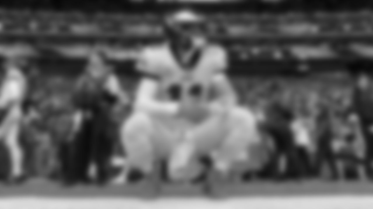QB Carson Wentz
Philadelphia Eagles vs. Minnesota Vikings at U.S. Bank Stadium on October 13, 2019