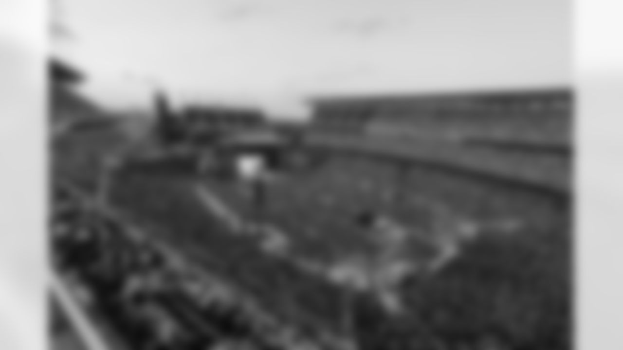 A view of the whole stadium before the sun sets