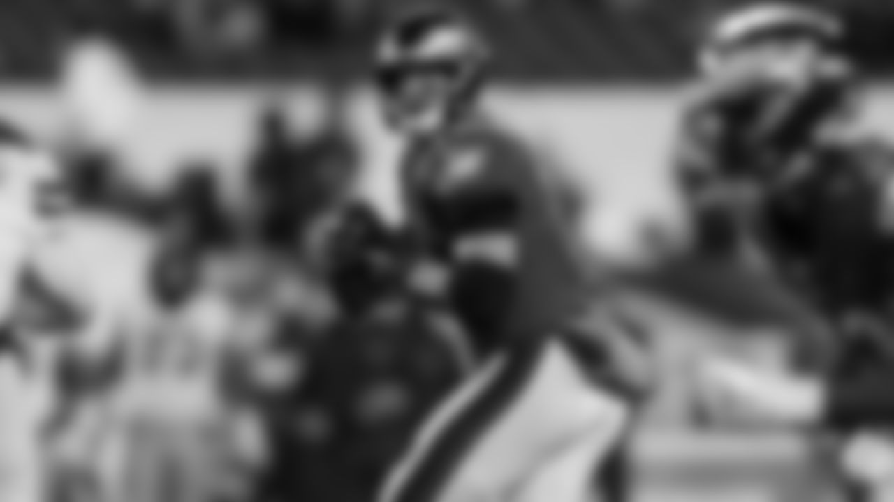 QB Carson Wentz
Philadelphia Eagles vs. Dallas Cowboys at Lincoln Financial Field on November 1, 2020