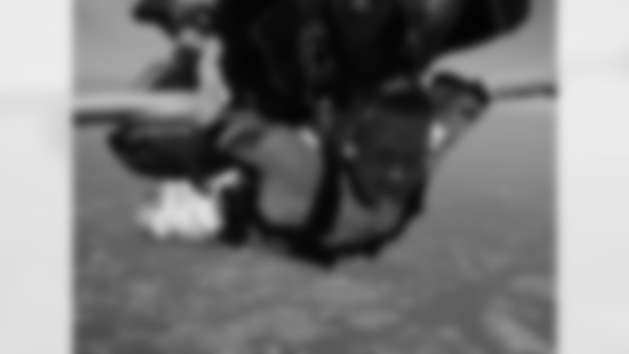 Sean does his best to actually fly like an Eagle