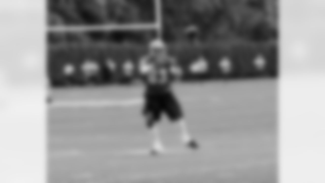 WR Greg Lewis in action