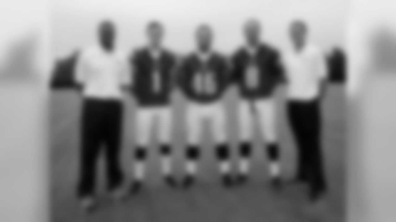 2014 Specialists - (left to right) Matt Harper, Cody Parkey, Jon Dorenbos, Donnie Jones, Dave Fipp