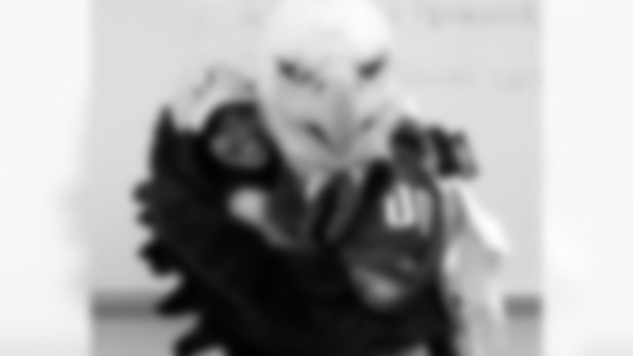 SWOOP shares a hug with Renee Kelsey