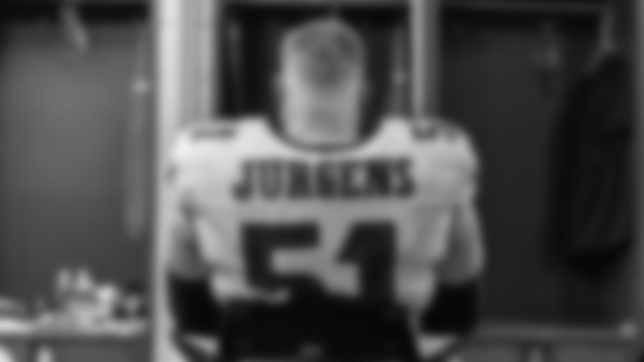 Cam Jurgens getting ready to roll.