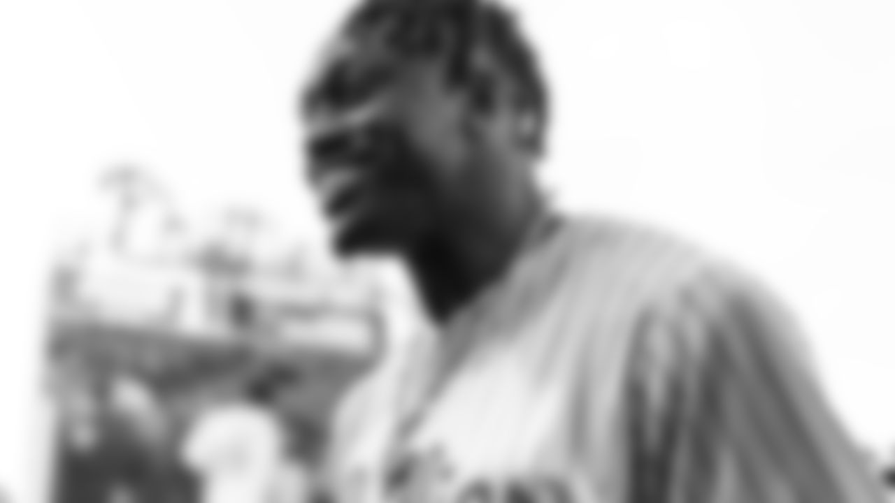 New wide receiver A.J. Brown was introduced to Philadelphia fans for the first time as he threw out the ceremonial first pitch at Tuesday's Phillies game.