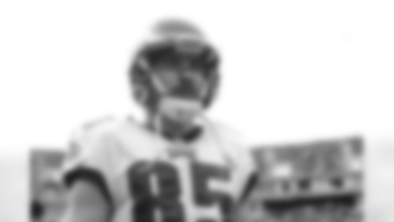 Eagles' TE James Casey before Sunday's game.