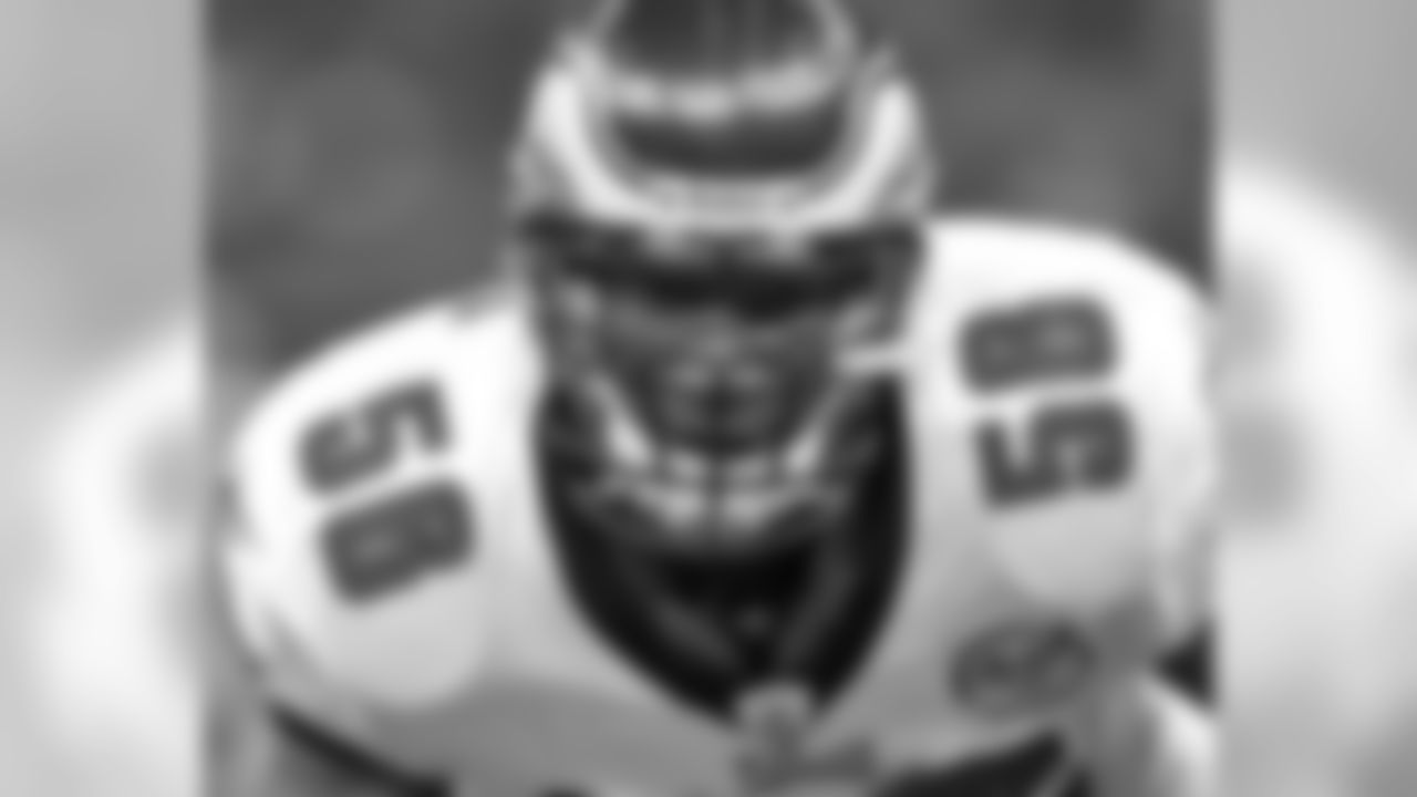 LB Akeem Jordan started at weakside LB vs. Saints