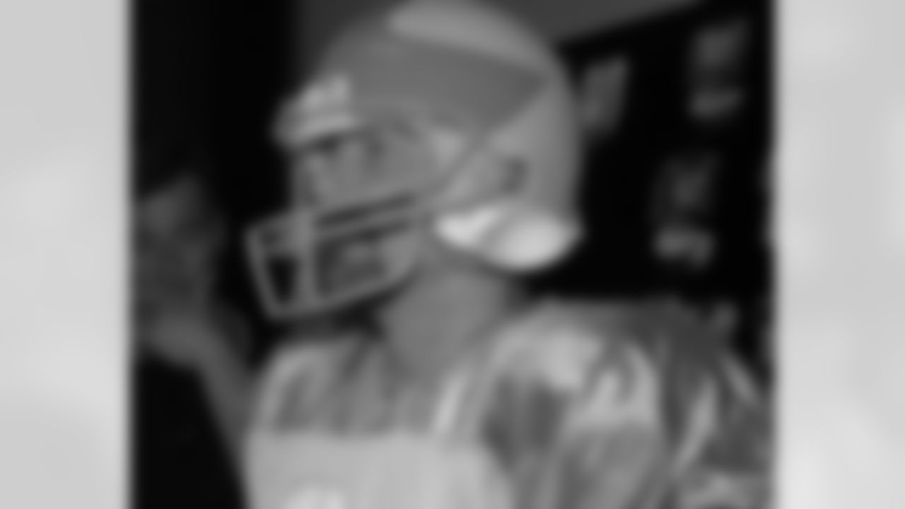 PK David Akers and his throwback look