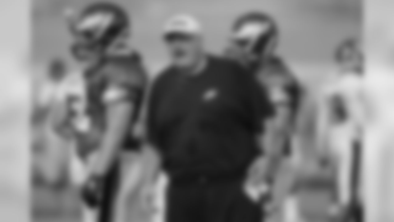 Head coach Andy Reid is fired up