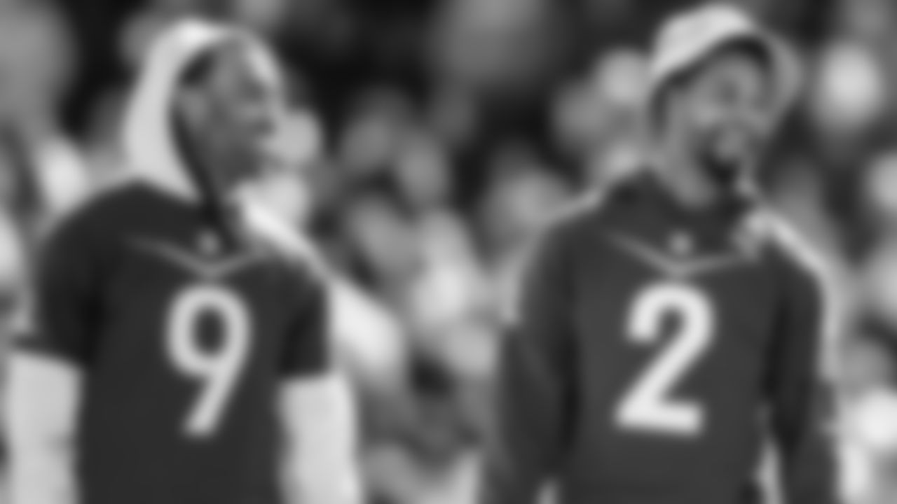 CB Darius Slay with Panthers CB Stephon Gilmore