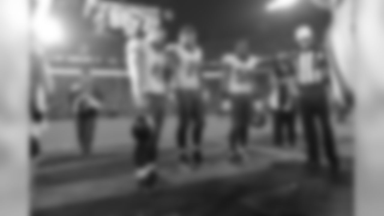 LS Jon Dorenbos, T Allen Barbre, LB Jordan Hicks