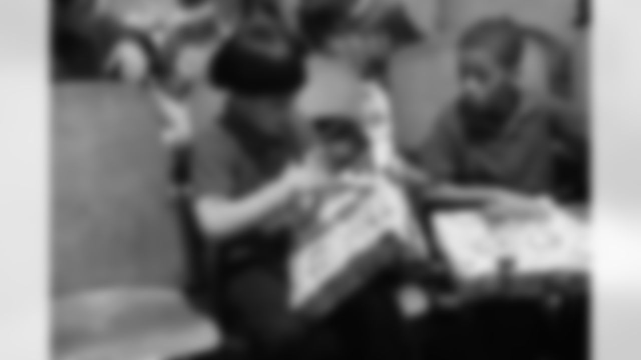 Once every student received their gift, it was time to open!