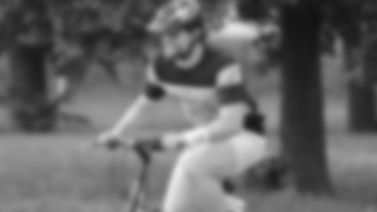 Jack Stoll on the bike course.