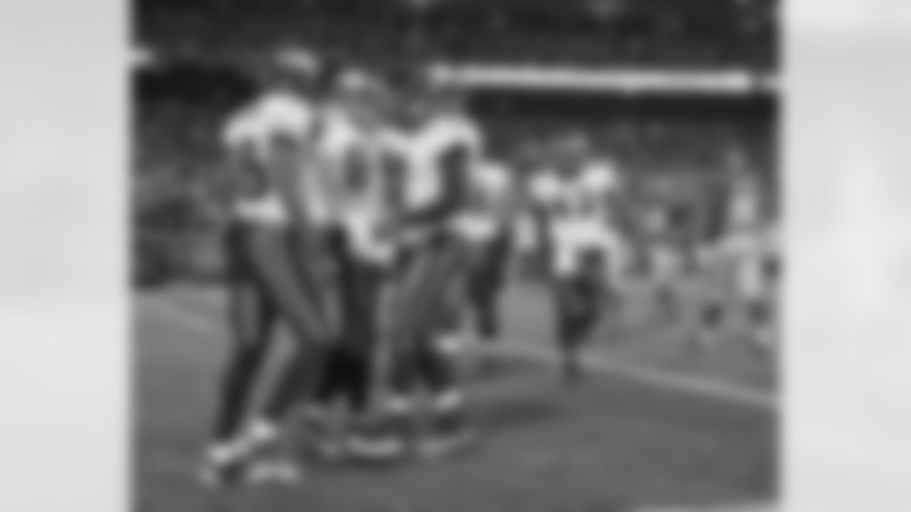 TD celebration