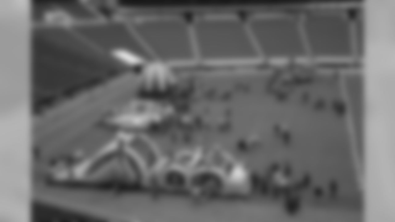 A closer look at the field inflatables