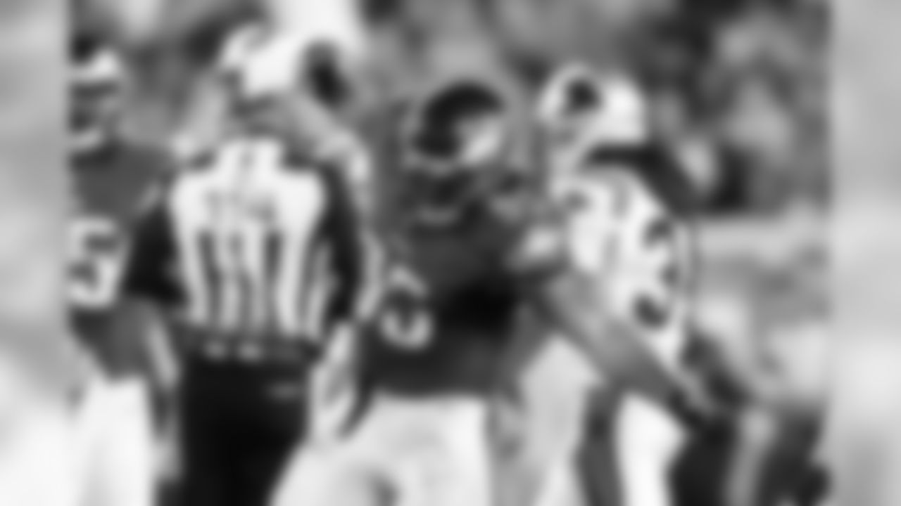 LB Mychal Kendricks in celebratory dance