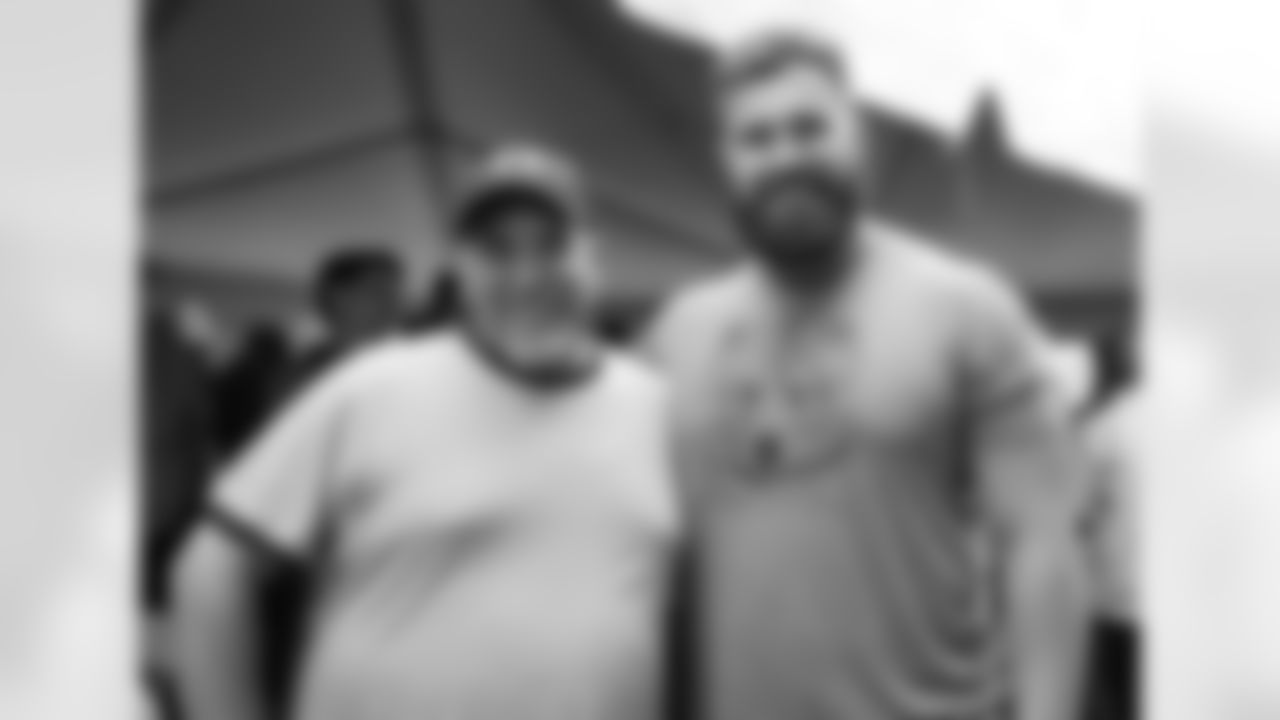 Jason Kelce having a great time