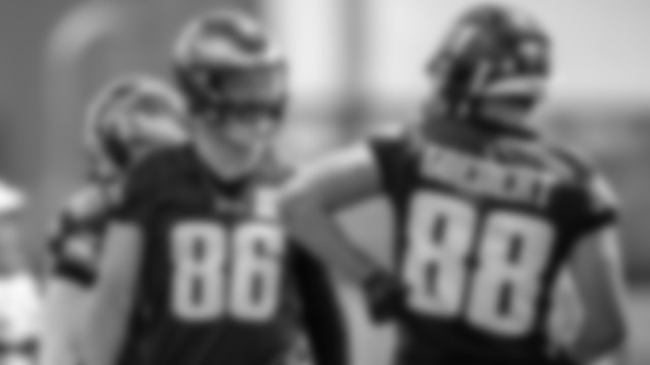 TEs Zach Ertz and Dallas Goedert