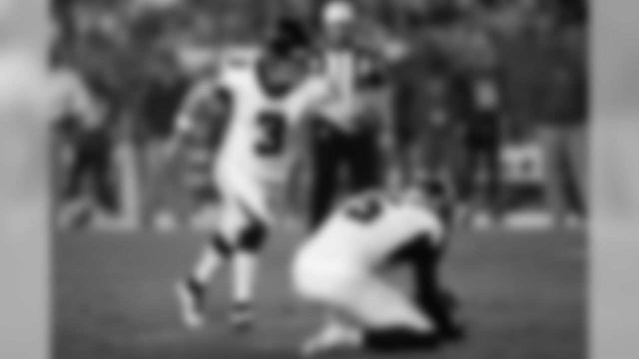 Ageless K Matt Bryant made all four of his field goals during the Wild Card with the longest being from 54 yards out.