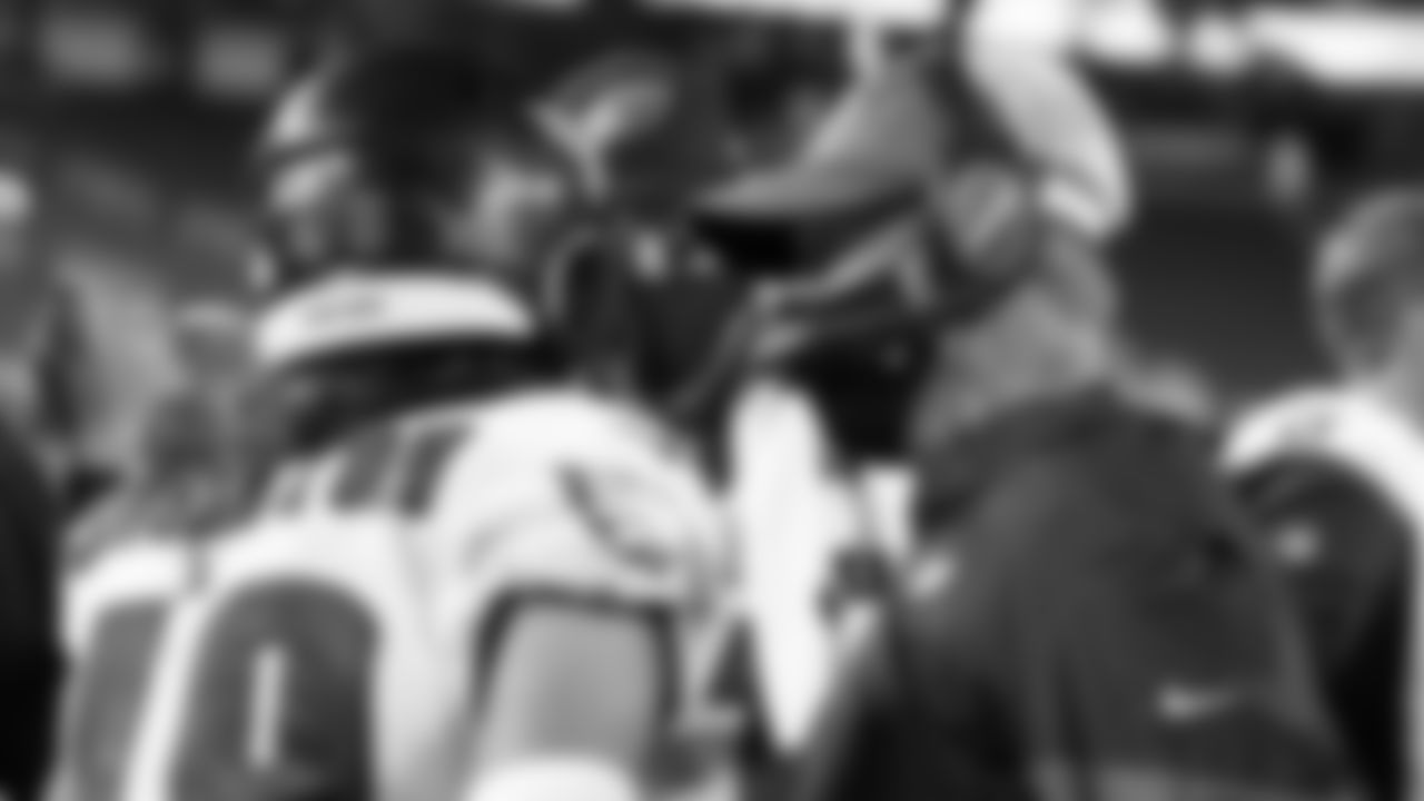 LB Alex Singleton and Head Coach Doug Pederson
Philadelphia Eagles vs. San Francisco 49ers at Levi's Stadium on October 4, 2020