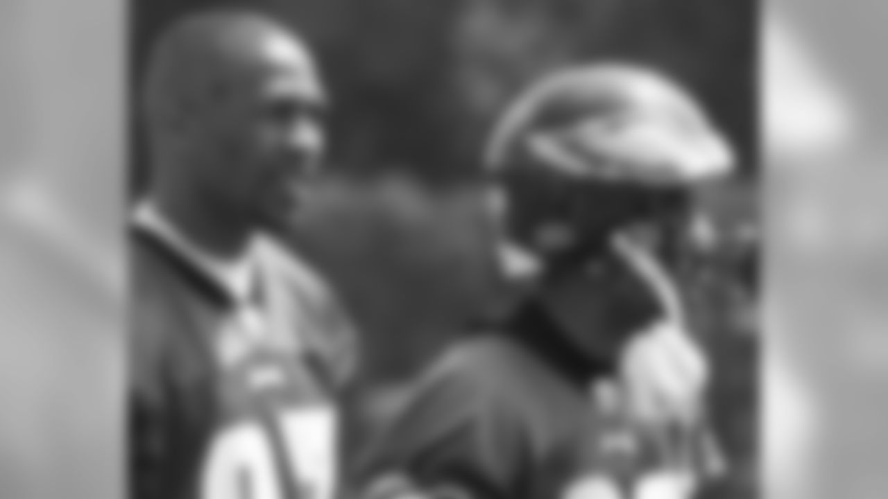 WRs Todd Pinkston and Greg Lewis