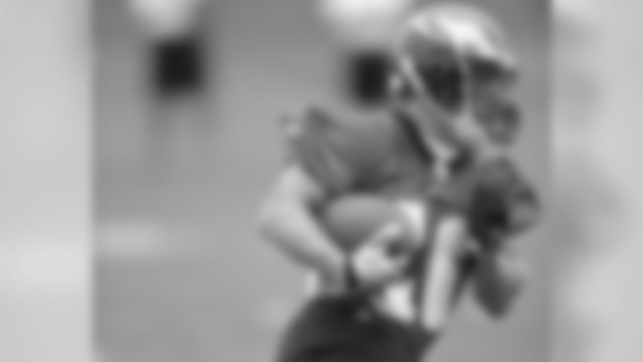 WR Chad Hall in action