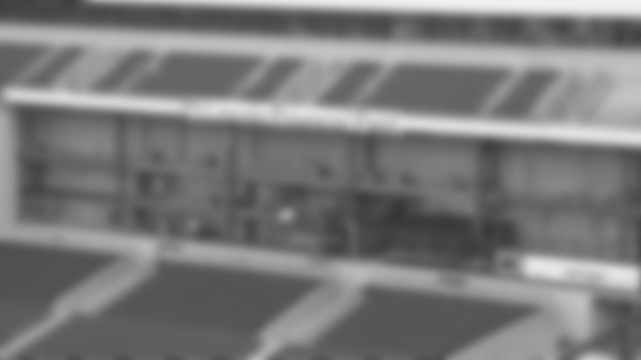 Here is a close-up view of the video board transformation