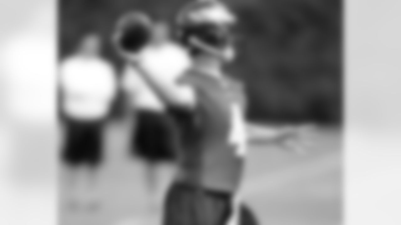 Rookie QB Kevin Kolb in action