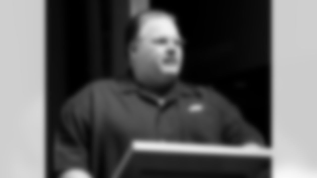Head coach Andy Reid addressed the finalists
