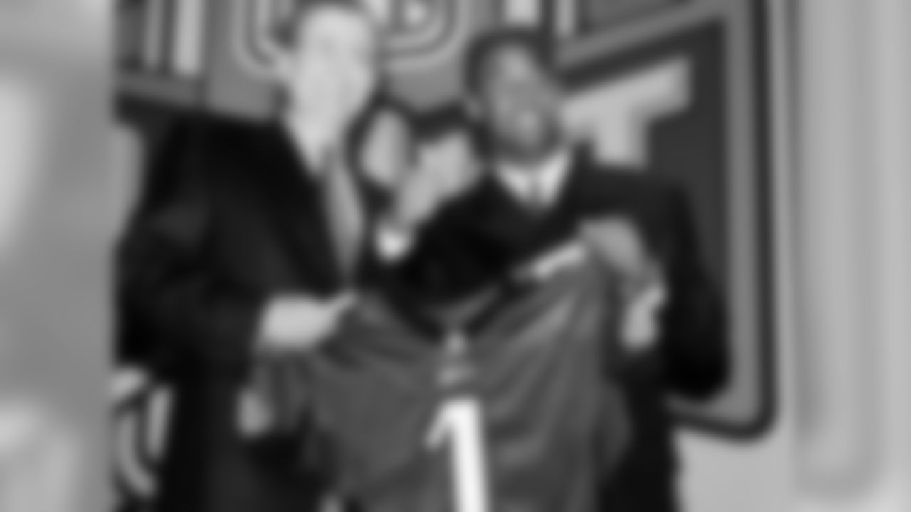 April 17, 1999 - The Eagles draft quarterback Donovan McNabb