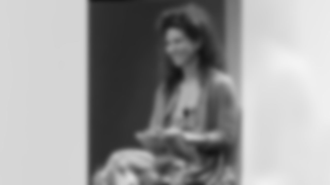 Christina Weiss Lurie, President of Eagles Youth Partnership, Eagles Social Responsibility, speaks on a panel at the Beyond Sport Summit.