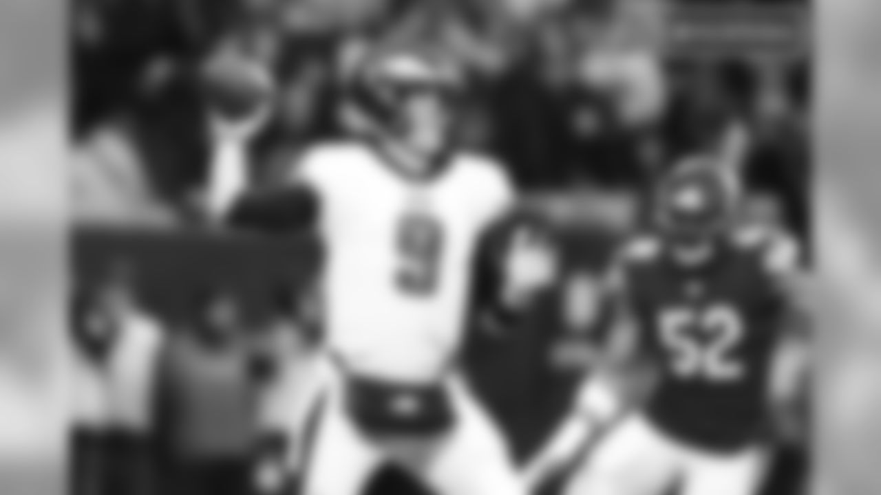 QB Nick Foles: Great team win. Thank y'all for continued support and all the fans who showed up in Chicago! #FlyEaglesFly