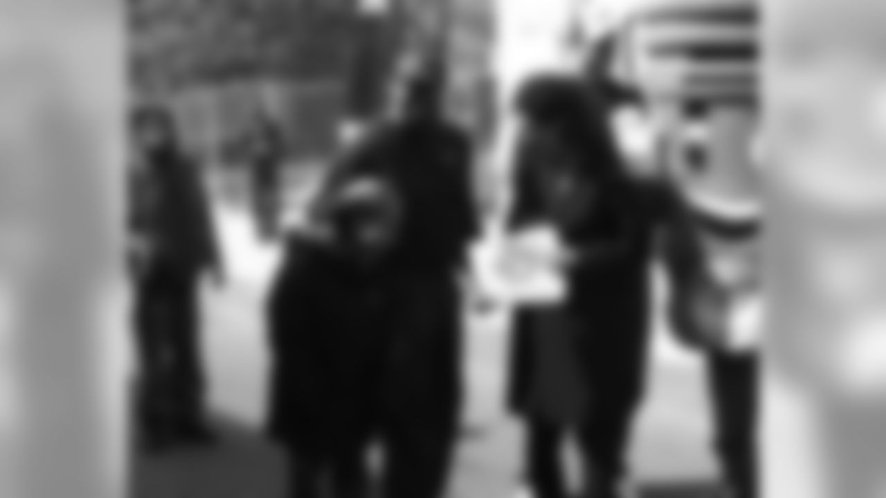 Christina Lurie and Mayor Nutter hope that every fan will join them in protecting our environment by recycling