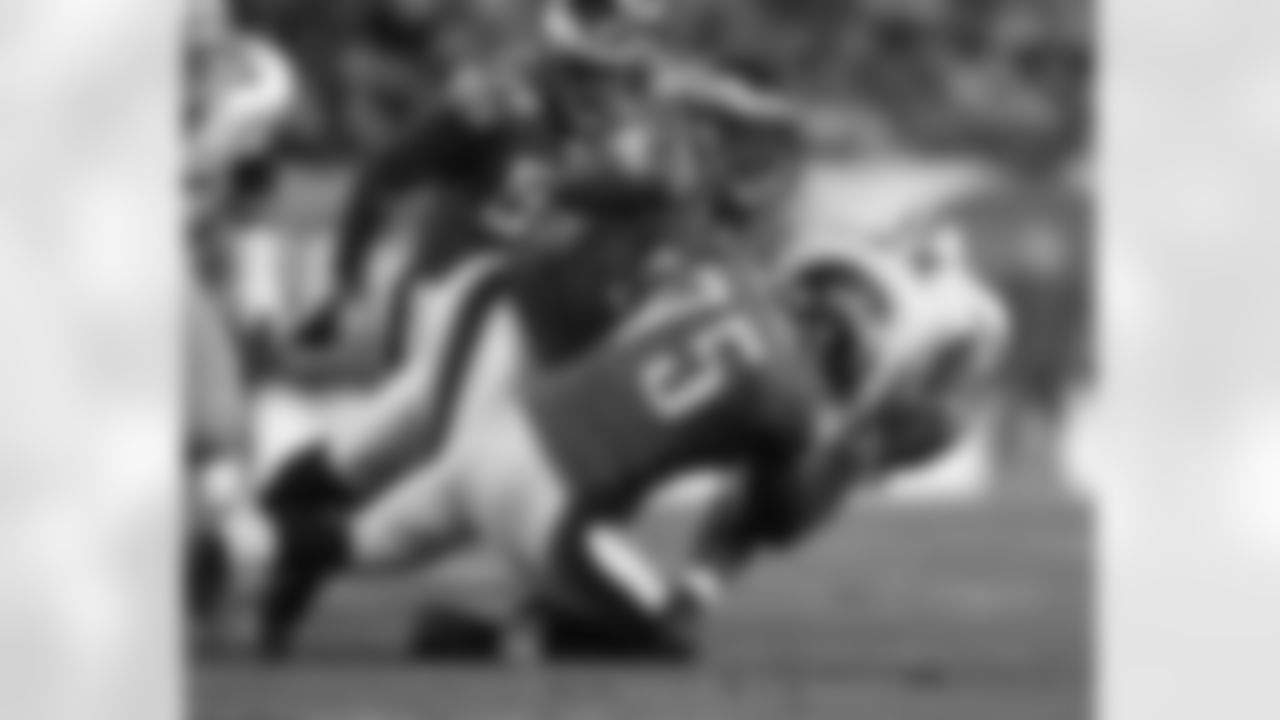 DE Juqua Parker with the stop