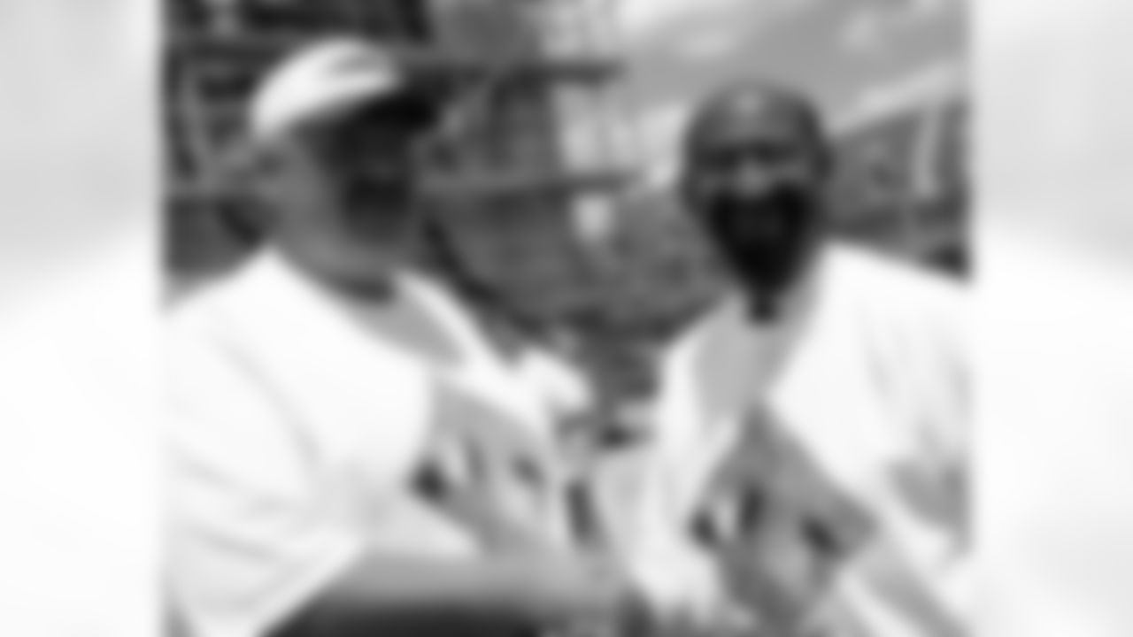 Andy Reid with Philadelphia Democratic Mayoral candidate Michael Nutter