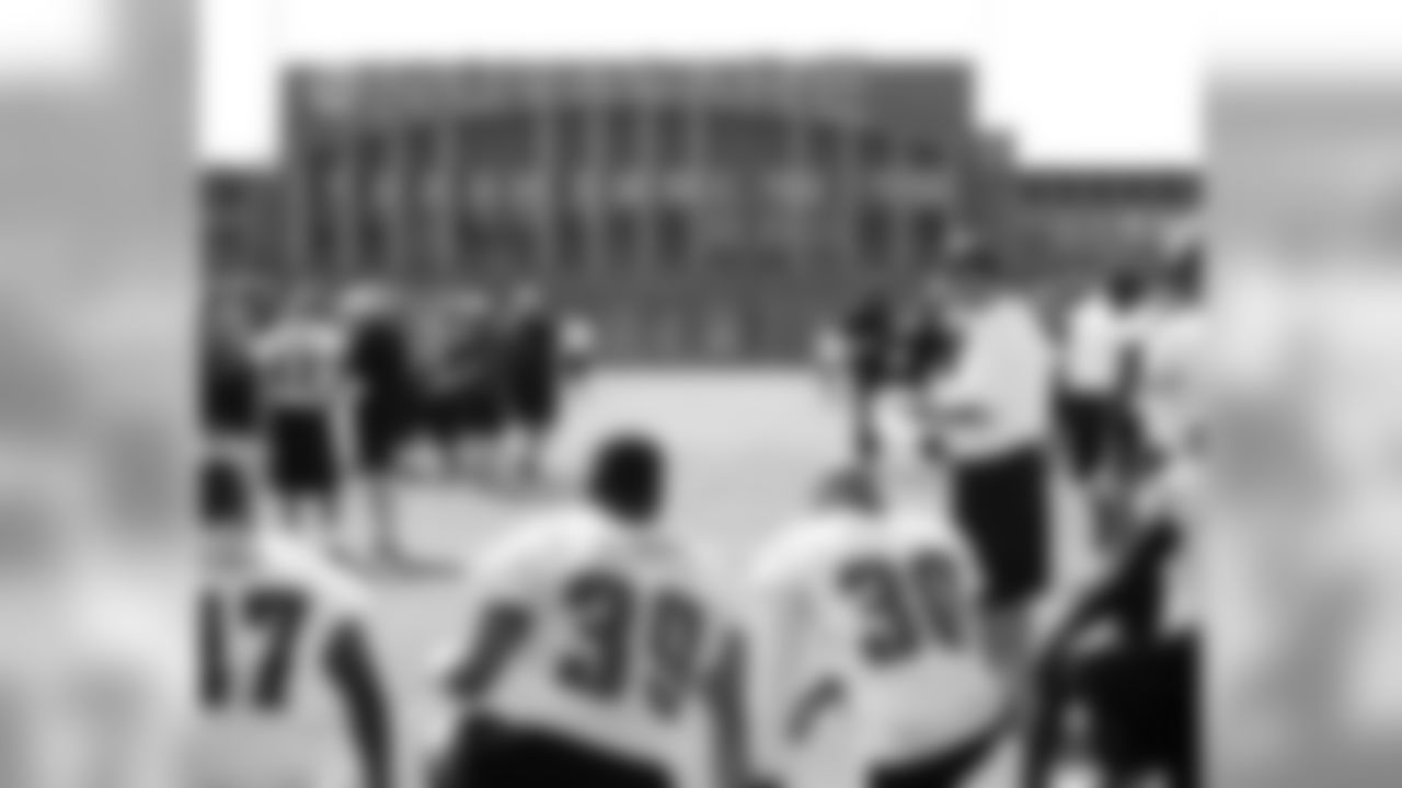 The view from the sidelines of the post-draft mini-camp