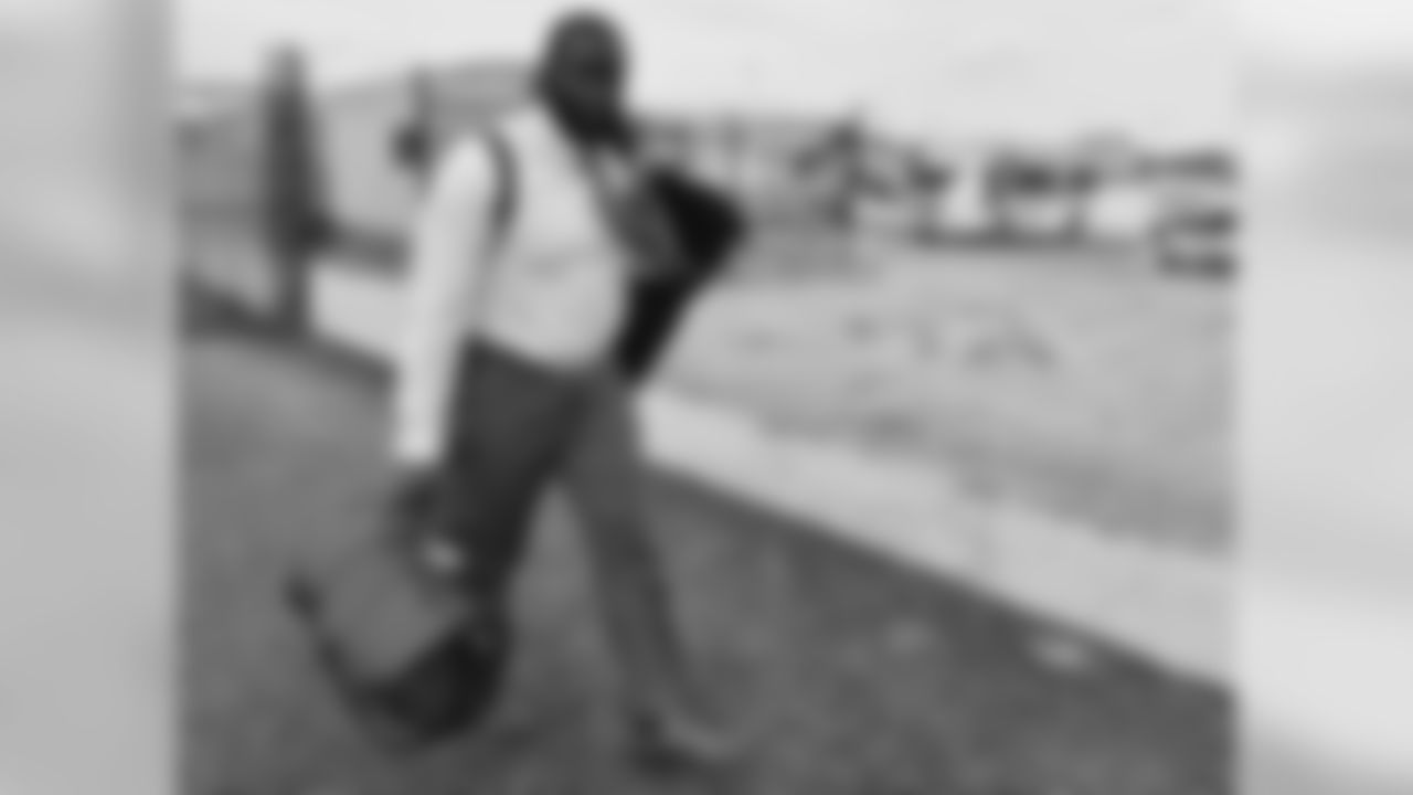 DT Bennie Logan on the Tarmac