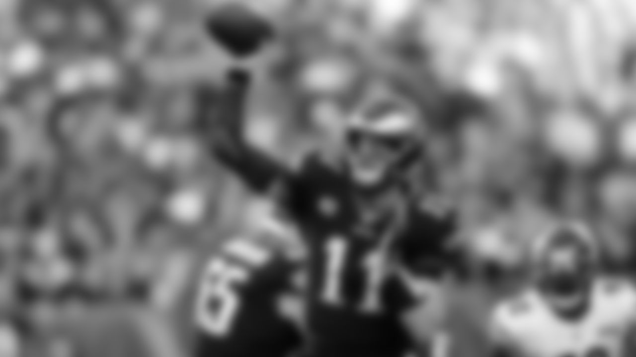 QB Carson Wentz
Philadelphia Eagles vs. Chicago Bears at Lincoln Financial Field on November 3, 2019