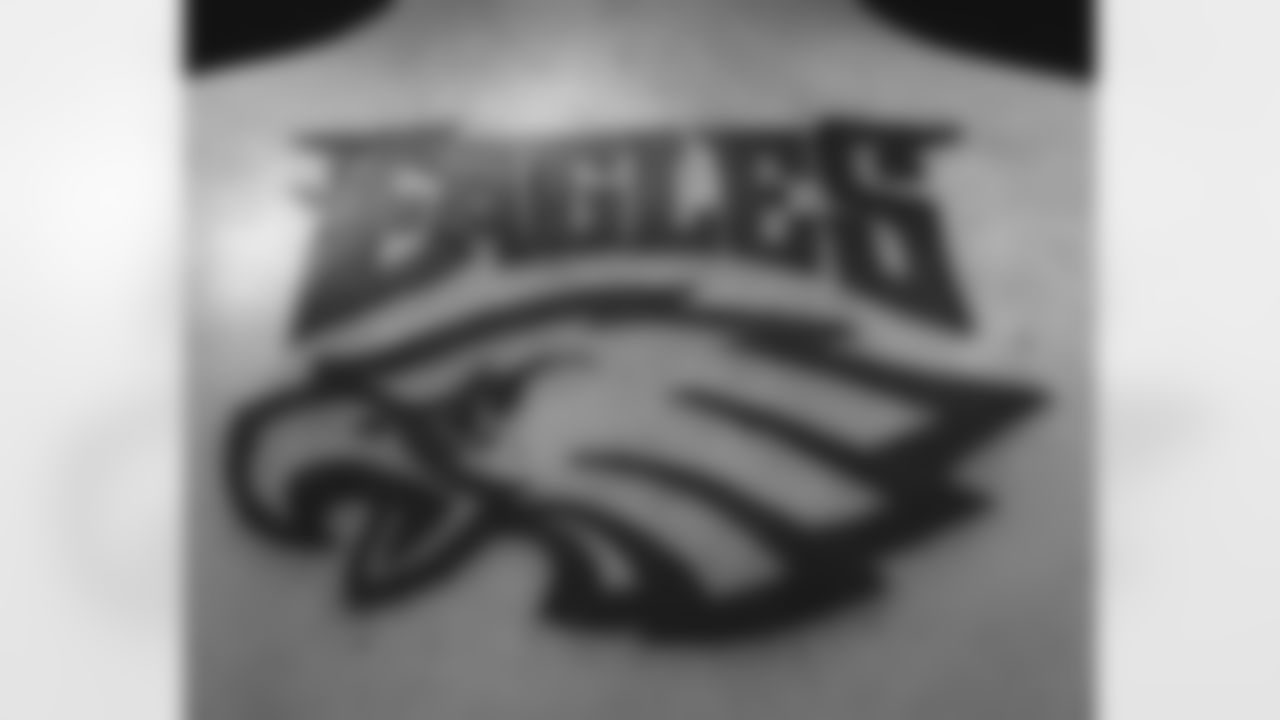 Danny Rush's Eagles' tattoo.