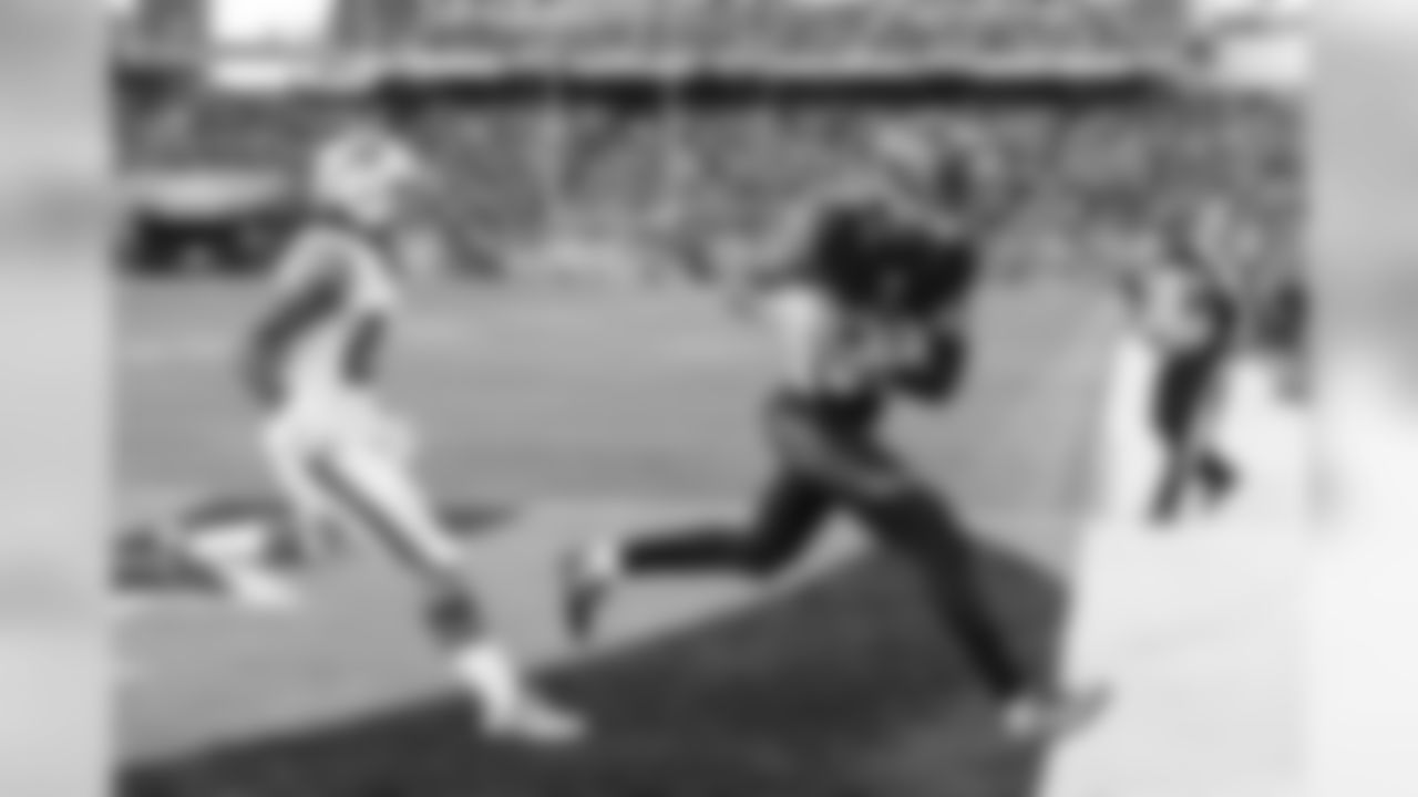 WR Tyler Boyd is in his rookie season. Boyd has played in eleven games and has tallied 411 receiving yards and one touchdown.