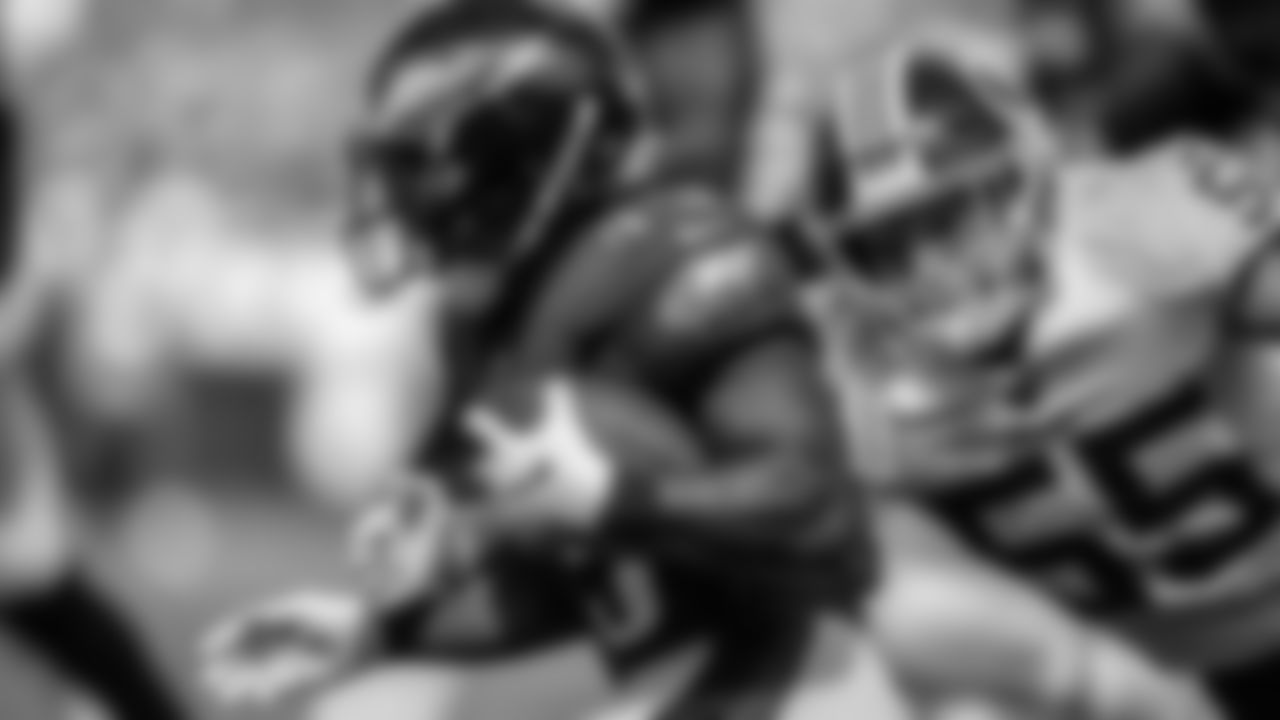 RB Darren Sproles avoids contact during a run