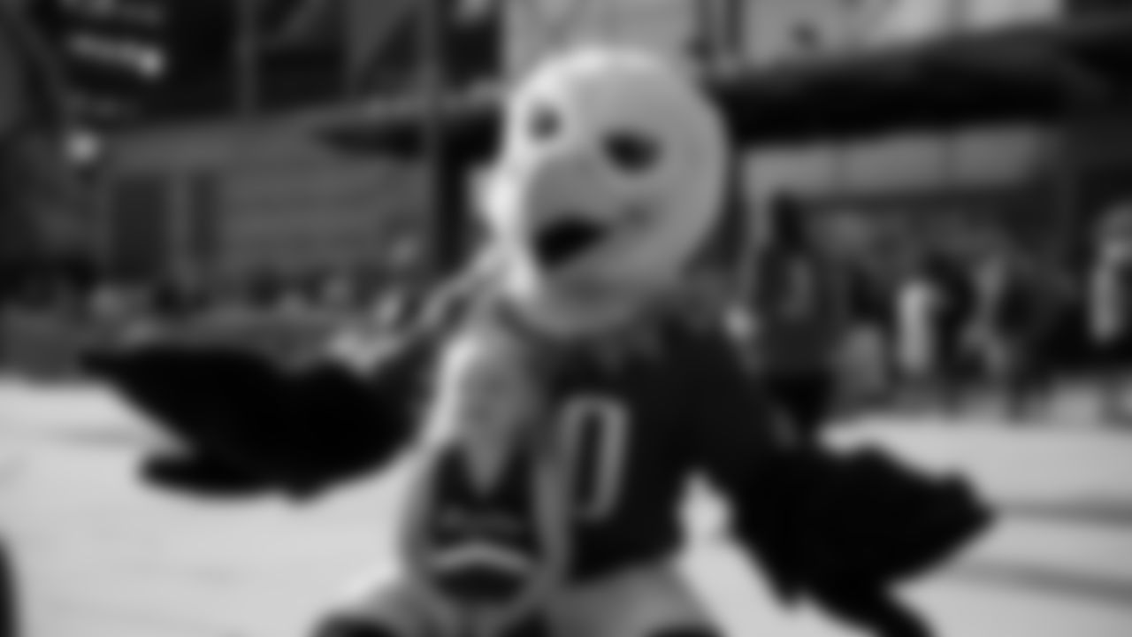SWOOP and a young fan.