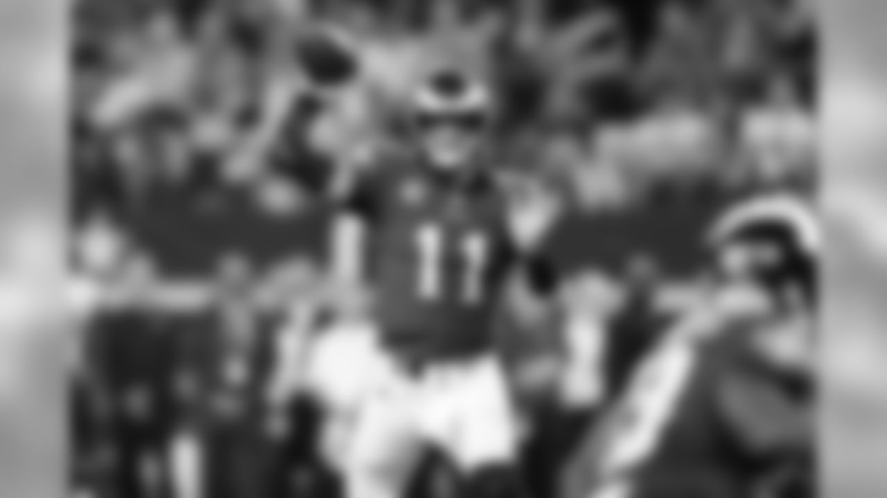 QB Carson Wentz
Philadelphia Eagles vs. Dallas Cowboys at AT&T Stadium on December 9, 2018
