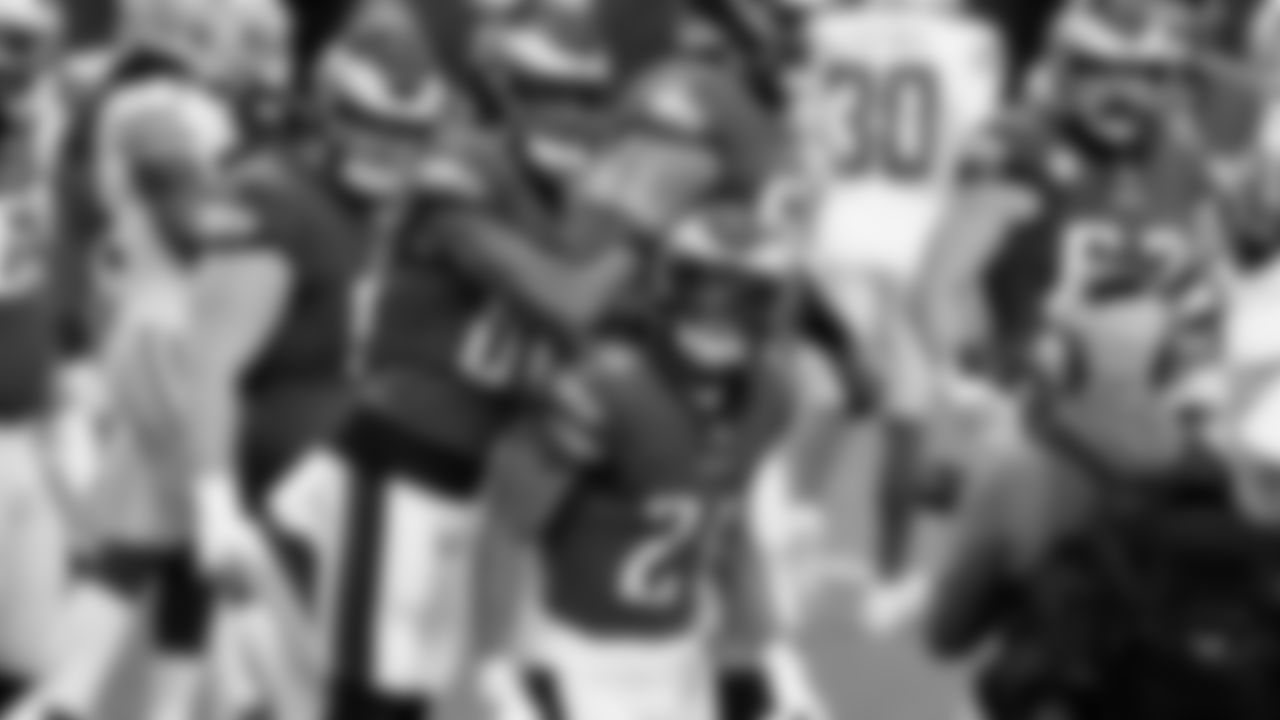 RB Miles Sanders and WR Quez Watkins
Philadelphia Eagles vs. Dallas Cowboys at AT&T Stadium on December 27, 2020