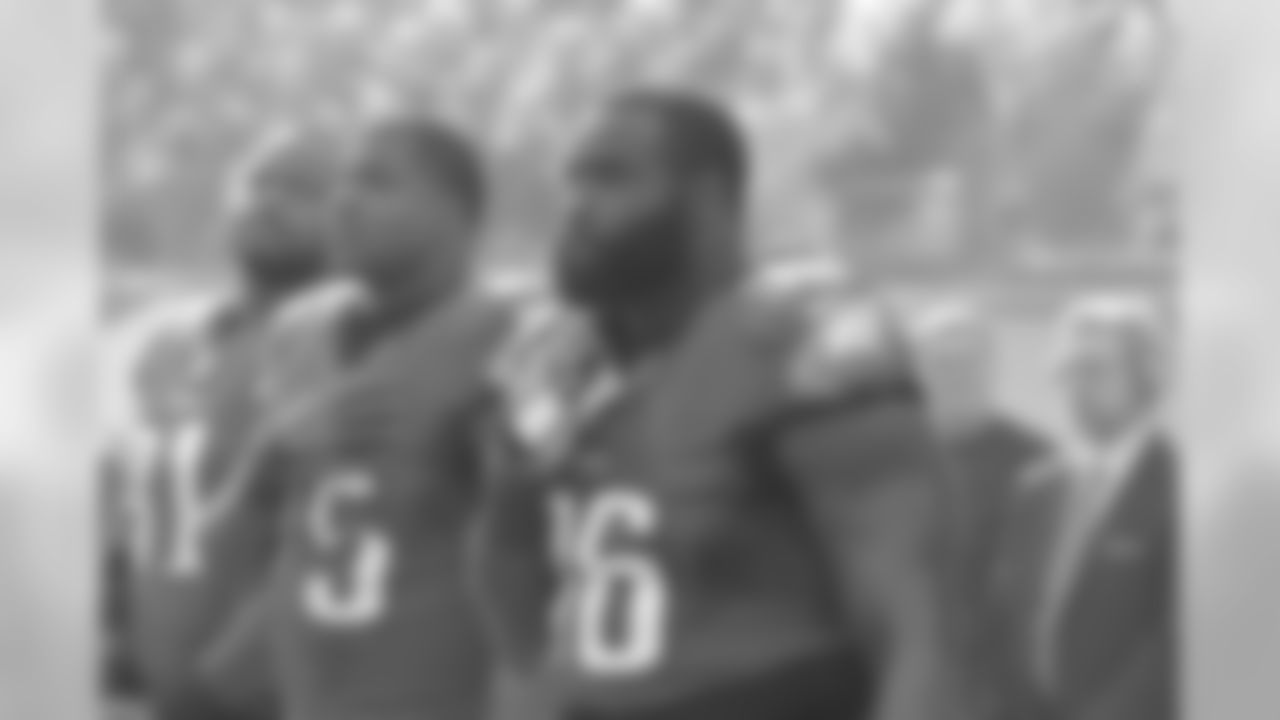 DE Fletcher Cox, DE Vinny Curry, DT Bennie Logan