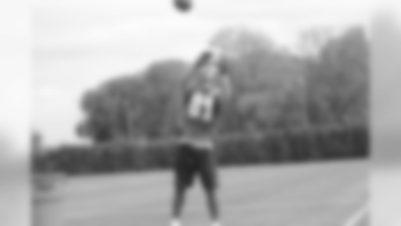WR Jordan Matthews is in position for the catch
