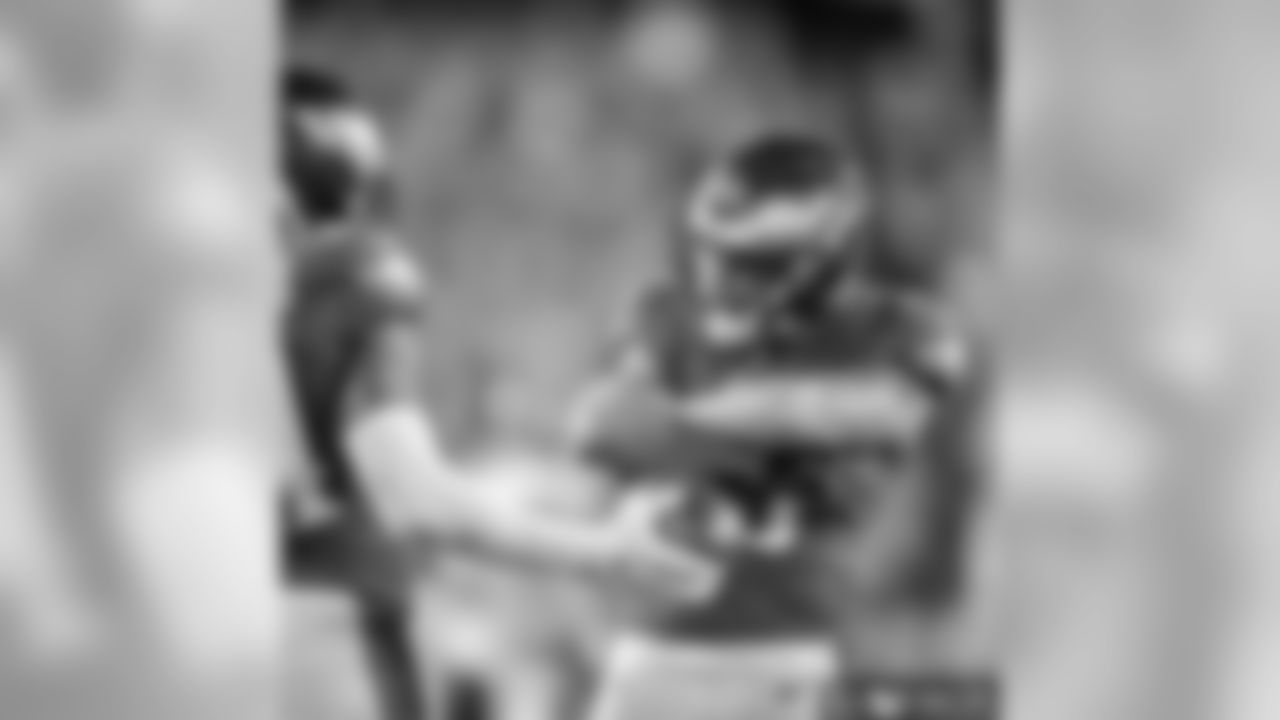 "Come correct when you step foot in the Linc... #BirdsFlyingHigh" - Dexter McDougle