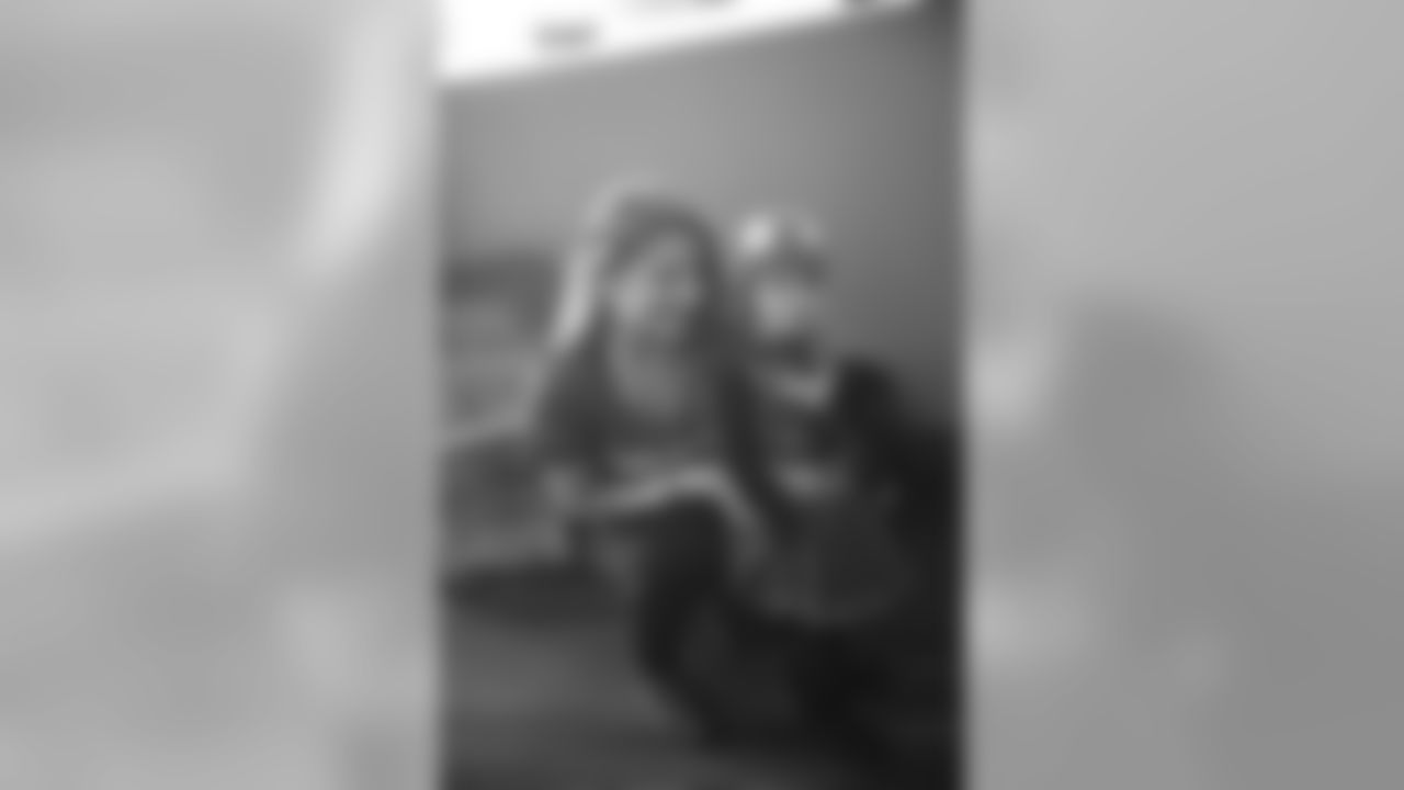 Eagles cheerleaders brought out the smiles with the children at their Halloween party!